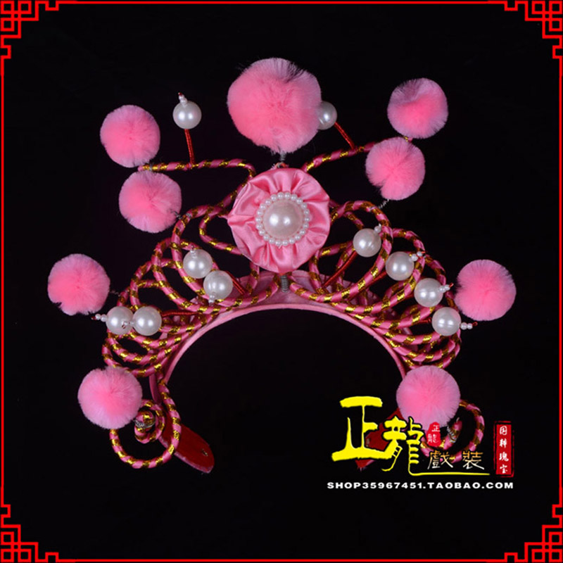 和平穆桂英花木兰盔帽 女兵额子
