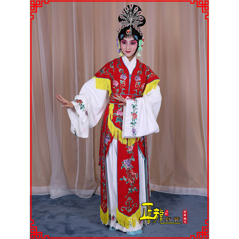 和平戏曲服装舞台演出红娘装