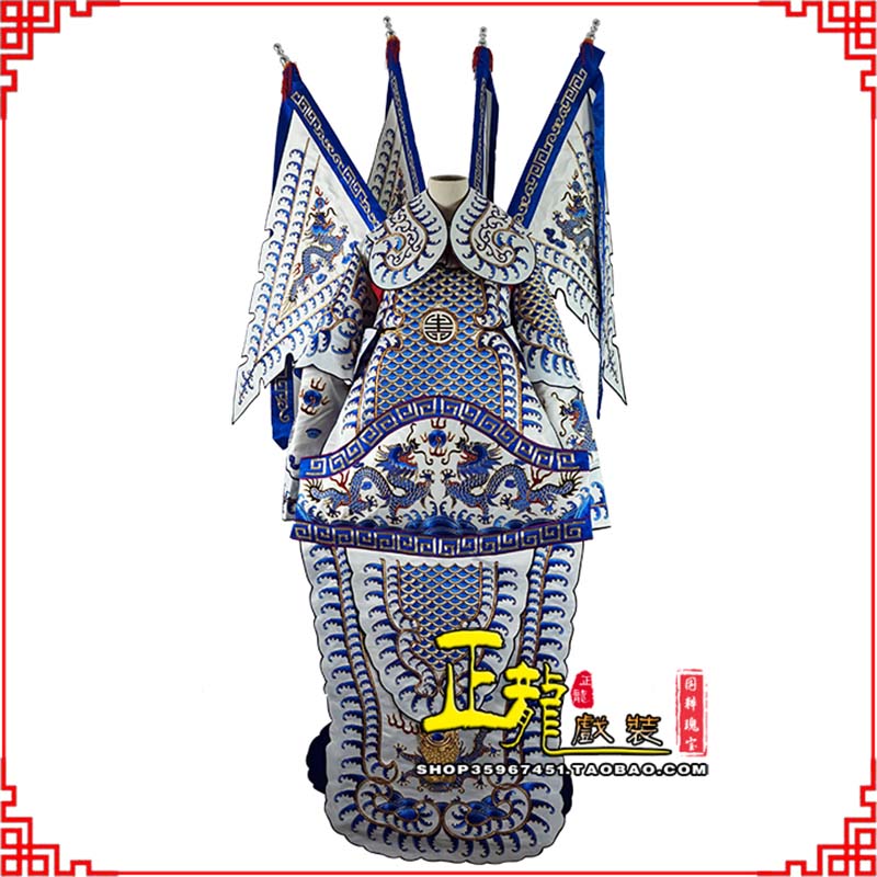 和平武生武将大靠祥龙勾金